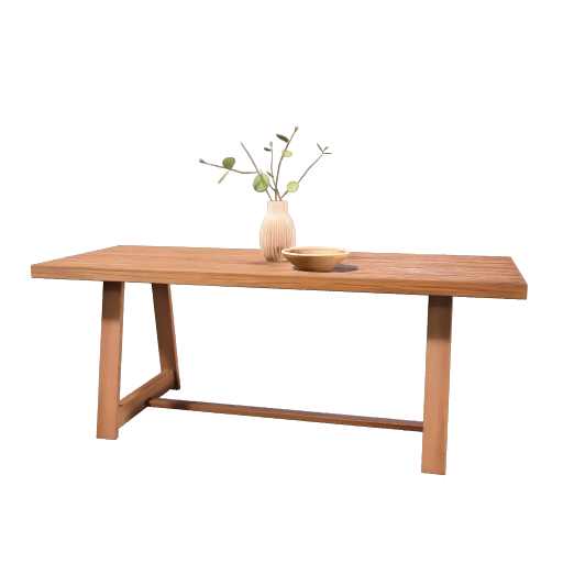 dining table 3d sketchup model preview